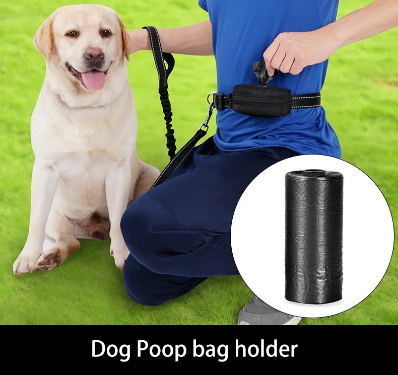 dog poop bag waste bag holder leash attachment pet pick-up bag