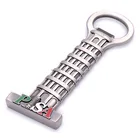italia metal pisa opener custom souvenir 3d fridge magnet