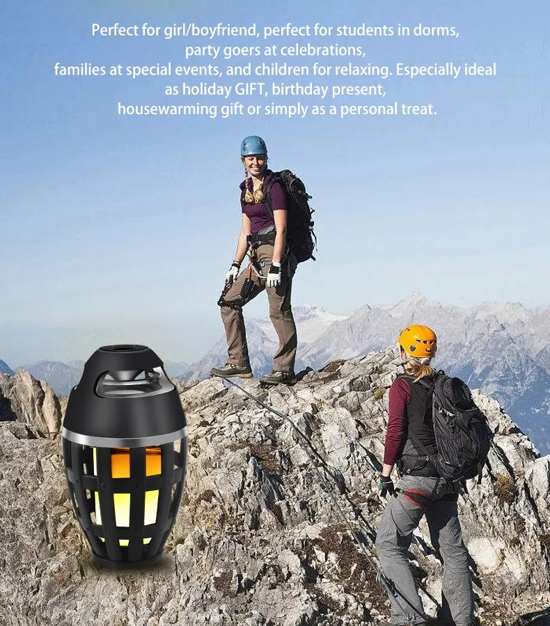 Mini USB Portable Sound Music Box Stereo Handsfree Flame wireless Speaker - ANKUX.COM