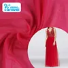 100% Transparent Nylon Mesh Net Mesh Knit Fabric Soft Roll Tulle 30D Mesh Wedding Evening Dress Fabric