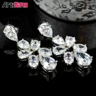 Gold Plated Cubic Zirconia White Gold Plated Cubic Zirconia Diamond Wedding Earrings