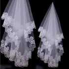 Luxury White Wedding Veils Decoration Bridal Wedding Queen Dress Accessories Veil