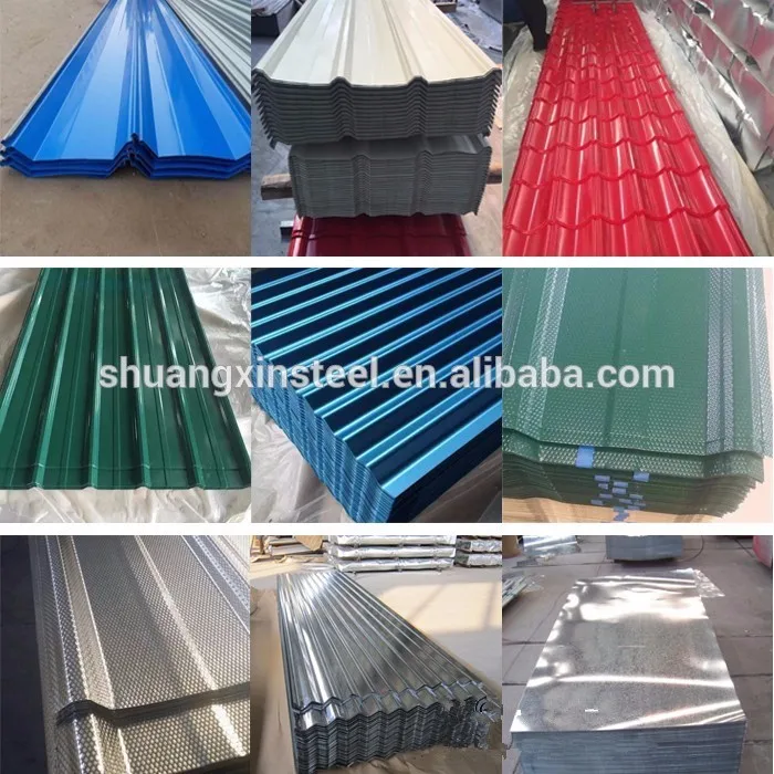 100% Real Factory lowes corrugated metal roof