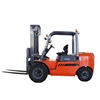 Shanghai CPCD60 diesel 6 ton forklift with spare parts for sale