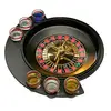 Shot Glass Roulette Drinking Game Set with 2 Balls and 6 Shot Glasses