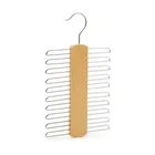 plastic scarf hanger flocking tie hanger