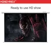 Best Cinema Projection Film Screen Fabric Price Electric Motorized Projector Screen