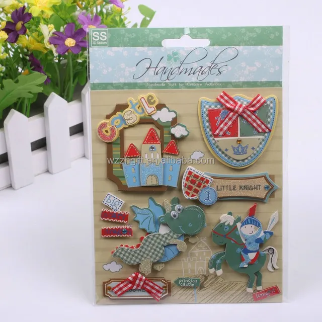 promotional gift wholesale custom size 3d horse wall stickers