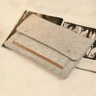 13 Inch Unisex Felt Laptop Sleeve Cover For Macbook Computer
