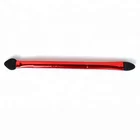 50pcs Per Bag Latex Foam Sponge Tip And Red Metal Handle Eyeshadow Makeup Applicator Brush