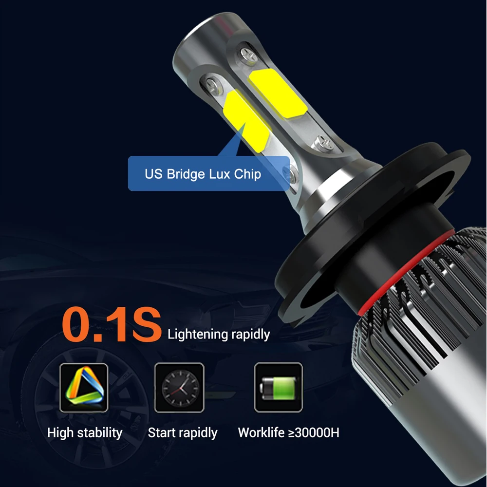 car led headlight COB