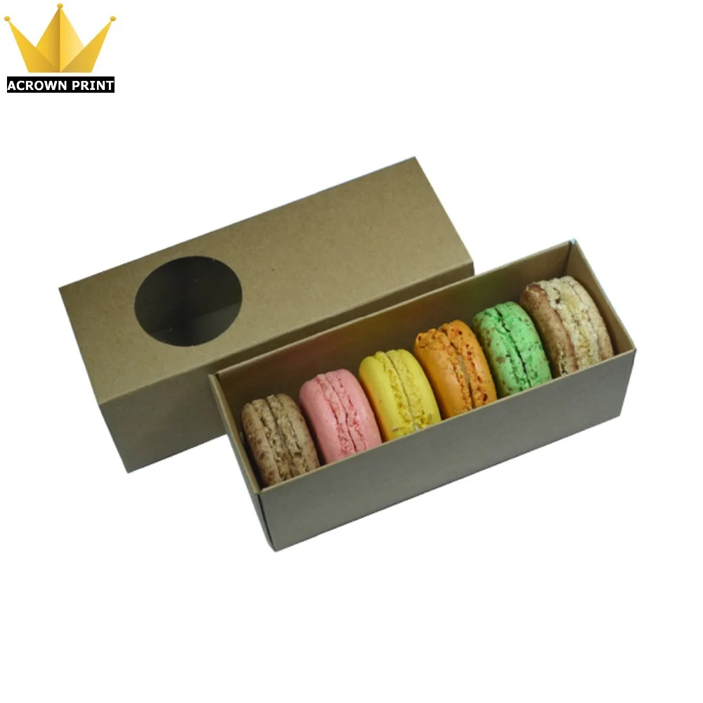 packaging & printing box paper box for biscuit cookies macaron
