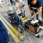 Paint Road Marking Road Paint Machine LXD-9L Hand Push High Pressure Airless Cold Paint Road Marking Machine