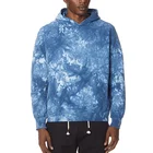 Custom print logo fleece hoody jumper oversized tie dye hoodie plain cotton hoodie