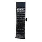 Metal black ceramic tile stand quartz stone display rack
