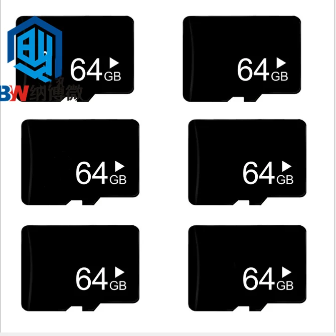Cheap Price 100% Full Capacity Micro C10 Bulk Memory Cctv Camera TF Card 32GB 64GB 128GB SD Card