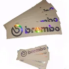 Directly sale beautiful private vinyl die cut transparent logo label sticker