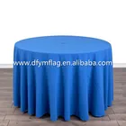 Factory beautiful colorful cover cloth wedding table cloth