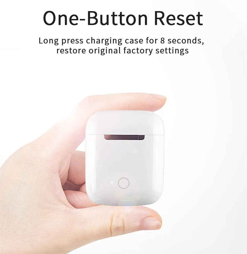 Portable handsfree Earphone BT 5.0 Wireless Touch Headset Headphone i12 Tws mini pods Earbuds Headphone - ANKUX.COM
