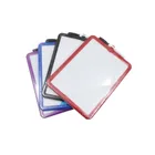 Colorful Frame Magnetic Dry Erase Kids Board With Black Whiteboard Markers 4-Pack