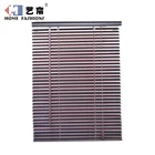 Natural Elegance Timber Basswood Electrical Venetian Window Wooden Blinds