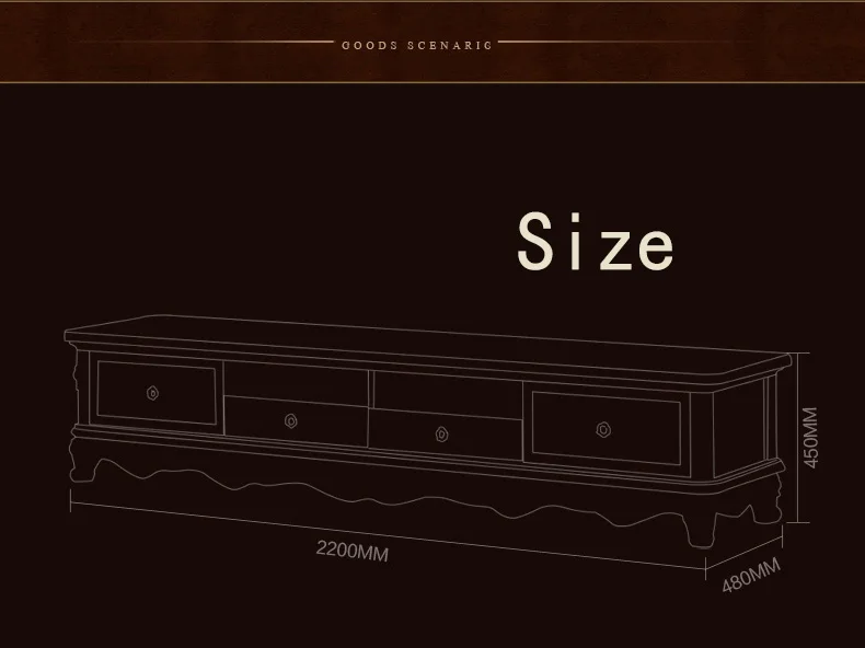 Modern elegant High Living Room Wooden furniture lcd TV Stand o1225