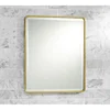 Cheap Vintage Style Metal Gold Frame Silver Mirror for Bathroom