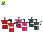 3cup Aluminum Espresso Stovetop coffee Maker Machine portable coffee maker colored espresso maker