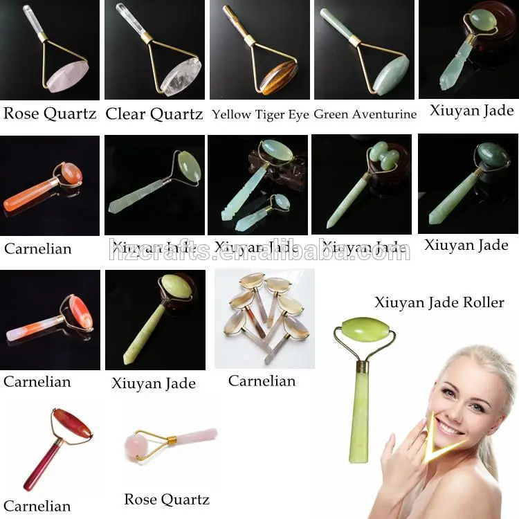 jade facial massage roller