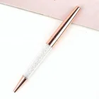 Huahao Brand Novelty Stationery Customized Logo Crystal Promotional Ball Pen For Wholesale