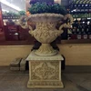 Natural Marble Stone Large Outdoor Carving Flowerpot Garden Ornament