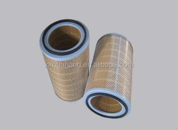 air filter cartridge with three flanges for dust cleaning filter