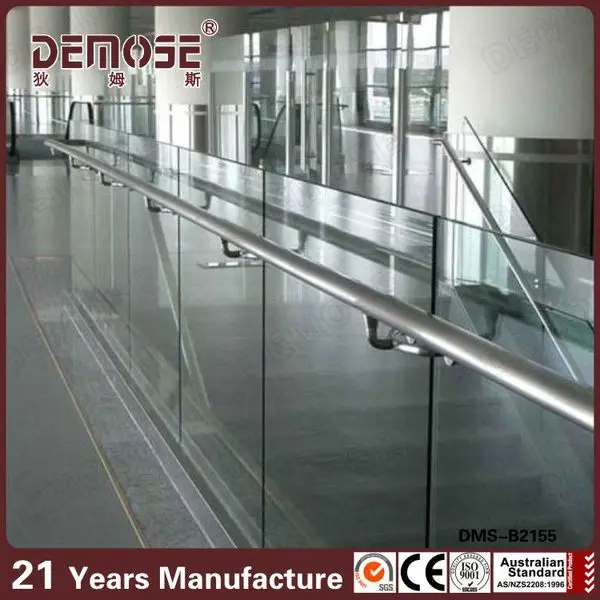 New Arrived Commercial Stair U Channel Glass Railing