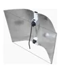 hydroponics grow light reflector hood/ ajustable hammered wing reflector for mh/hps lamp