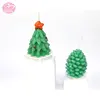 New hot fashion promotional christmas tree taper candles