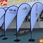 numbers printed OEM custom sample 4 to 7 days delivery beach wholesale flags