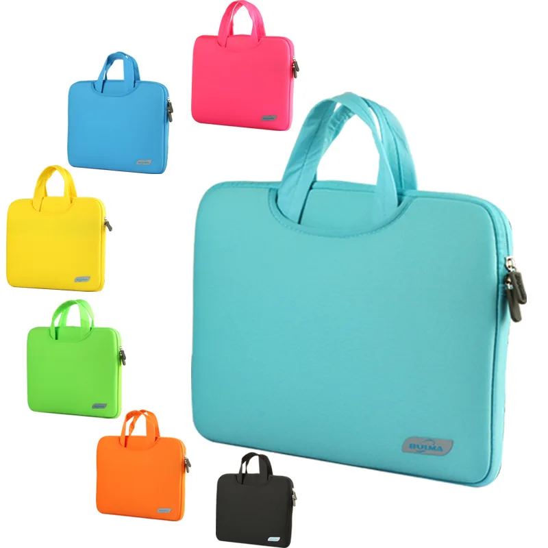 2015 New Sleeve Bag For Macbook Air Pro Laptop 11.6" 12.5" 13"13.3 14" 14.6" 15.4" Free Shipping