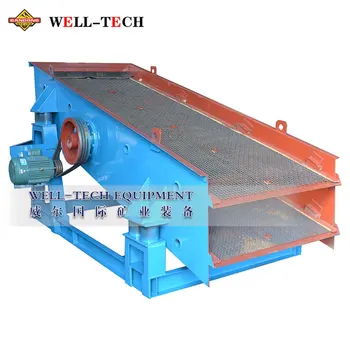 Wash stone vibratory crushing screening machine