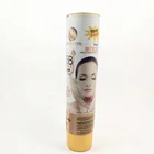 Factory OEM empty aluminum plastic BB cream tube for cosmetic soft packaging with screw cap