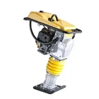 High frequency vibratory tamper rammer construction machine tamping rammer