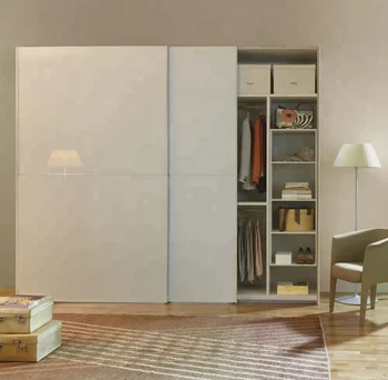 Double Color Wardrobe Designs Mdf Wardrobe Furniture With Sliding