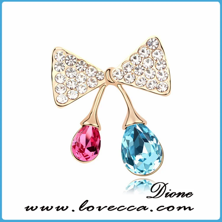 Top quality shine fancy brooch,promotional fashion woman brooch