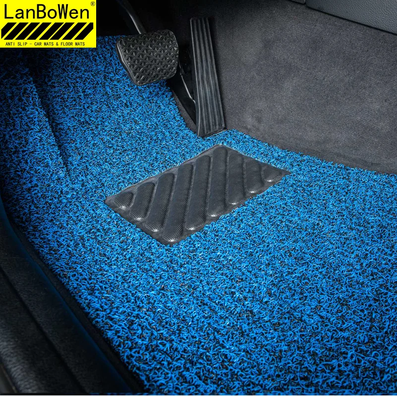 blue car mats