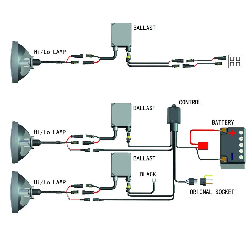 h6/h6m bi xenon slim ballast hid kit,35W.55W.70W.100W. 1224v h6/h6m bi