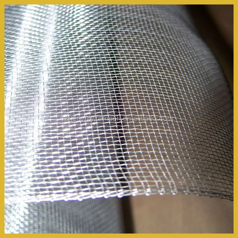 18/14 Mesh Aluminum Epoxy Coated Insect Proof Screen For Door And
