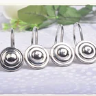 wholesale Stainless steel curtain hook,unique shower curtain hooks,shower curtain track hooks