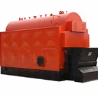 DZL4 ton 4000 kg Wood Pellet Burning Steam Boiler For Sale in Bulgaria