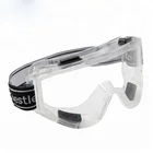 Industry en166f ansi yellow TPU full frame laser safety glasses with logo