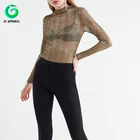 2019 new Chinese made new shiny striped long-sleeved shirt