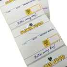 Supermarket scale label 48*40 blank direct thermal paper rolls